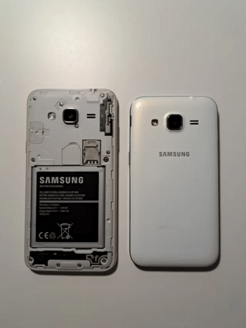 Samsung Galaxy J3 Emerge Silver
