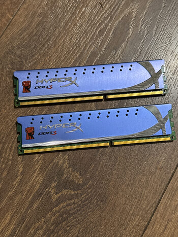 hyper x 1600mhz, 8gb (2x4gb) komplektas