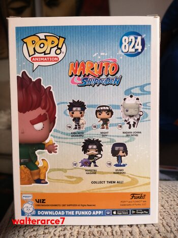 Redeem Funko Pop Naruto Shippuden 824 Might Guy Eight Inner Gates 13c