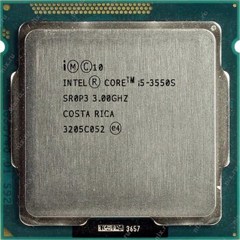 Intel Core i5-3550S 3.0-3.7 GHz LGA1155 Quad-Core OEM/Tray CPU