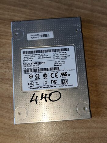 Toshiba Solid State Drive 128 GB SSD Storage