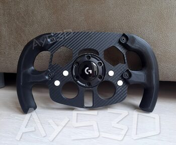 Get MOD F1 Formula 1 para Volante Logitech G29 y G923 de Ps PlayStation y PC Blanco