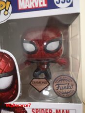 Get Funko Pop Marvel 593 Spider Man Diamond Special Edition 13c