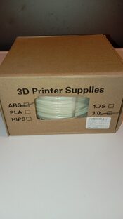 Flashforge ABS Filament | 3 mm diameter, 1 kg/spool | White