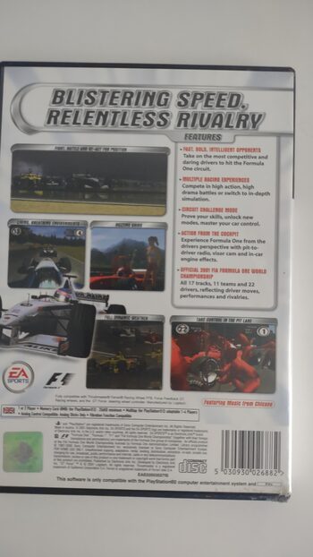 EA Sports F1 2001 PlayStation 2 for sale