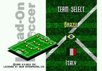 Fever Pitch Soccer SNES