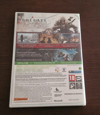 Assassin’s Creed III Xbox 360 for sale
