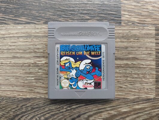 The Smurfs Travel the World Game Boy