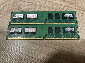 Kingston ValueRAM 4 GB (2 x 2 GB) DDR2-800 Green PC RAM