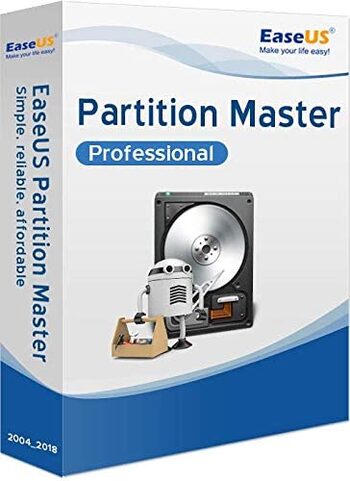 EaseUS Partition Master Professional (2023) - 2 PC Lifetime Licence Key GLOBAL