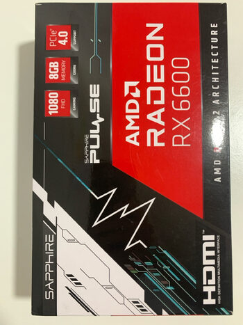 Rx 6600 8gb GDDR5 Shappire Pulse