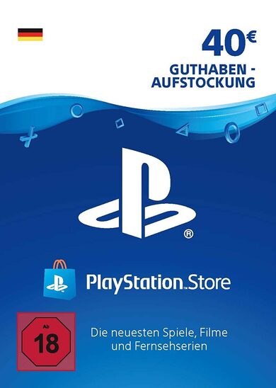 E-shop PlayStation Network Card 40 EUR (DE) PSN Key GERMANY