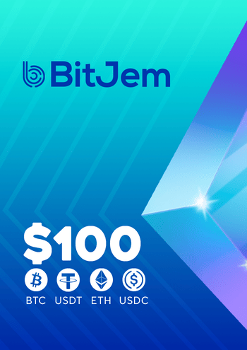 BitJem USDC Gift Card 100 USD Key GLOBAL