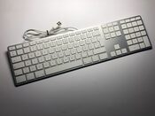 Apple A1243 Genuine Slim USB Wired Keyboard with Numeric Keypad and 2 USB ports