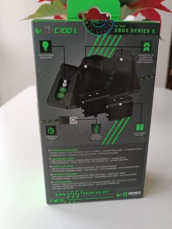 Buy Stealth SX-C100 X Estación de Carga Doble para Xbox Series X/S - Negro