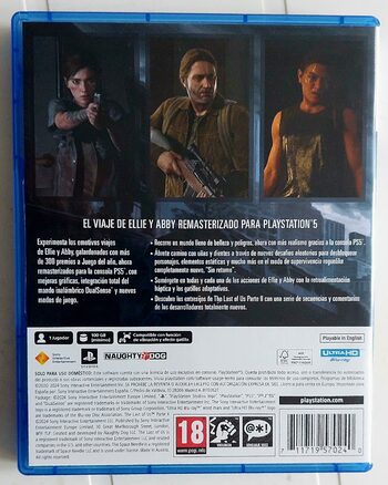 The Last of Us Part II: Remastered PlayStation 5