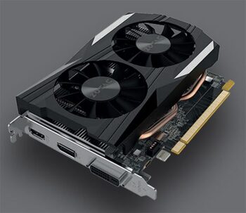 Zotac GeForce GTX 1050 Ti 4 GB 1392-1506 Mhz PCIe x16 GPU