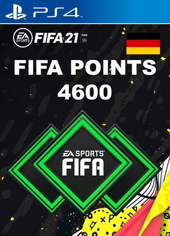 FIFA 21 - Clave 4600 FUT Points PS4 PSN GERMANY