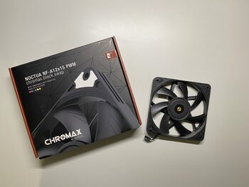 Noctua A12x15 PWM chromax.black.swap 120 mm Black / Multicolor Single PC Case Fan