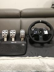 Logitech G920 vairas su pedalais