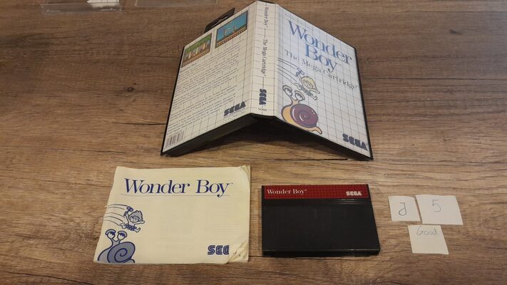 Wonder Boy SEGA Master System