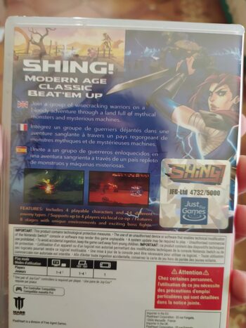 Shing! Nintendo Switch