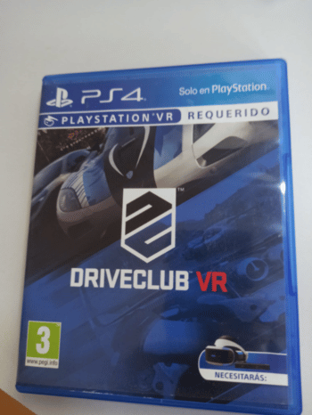 DRIVECLUB VR PlayStation 4