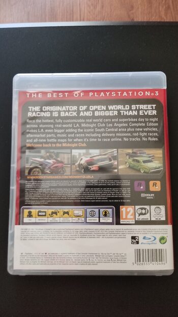 Midnight Club Los Angeles Complete Edition PlayStation 3