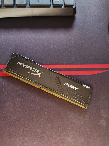 Get Kingston HyperX Fury Black 16GB DDR4 2666Mhz PC-21300 (2x8GB) CL16