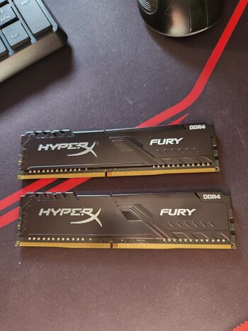 Kingston HyperX Fury Black 16GB DDR4 2666Mhz PC-21300 (2x8GB) CL16