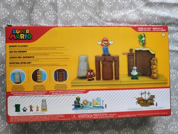 Playset diorama figura Super Mario bros juego del desierto jakks