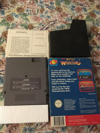 Tecmo World Wrestling NES