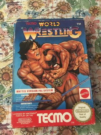 Tecmo World Wrestling NES for sale