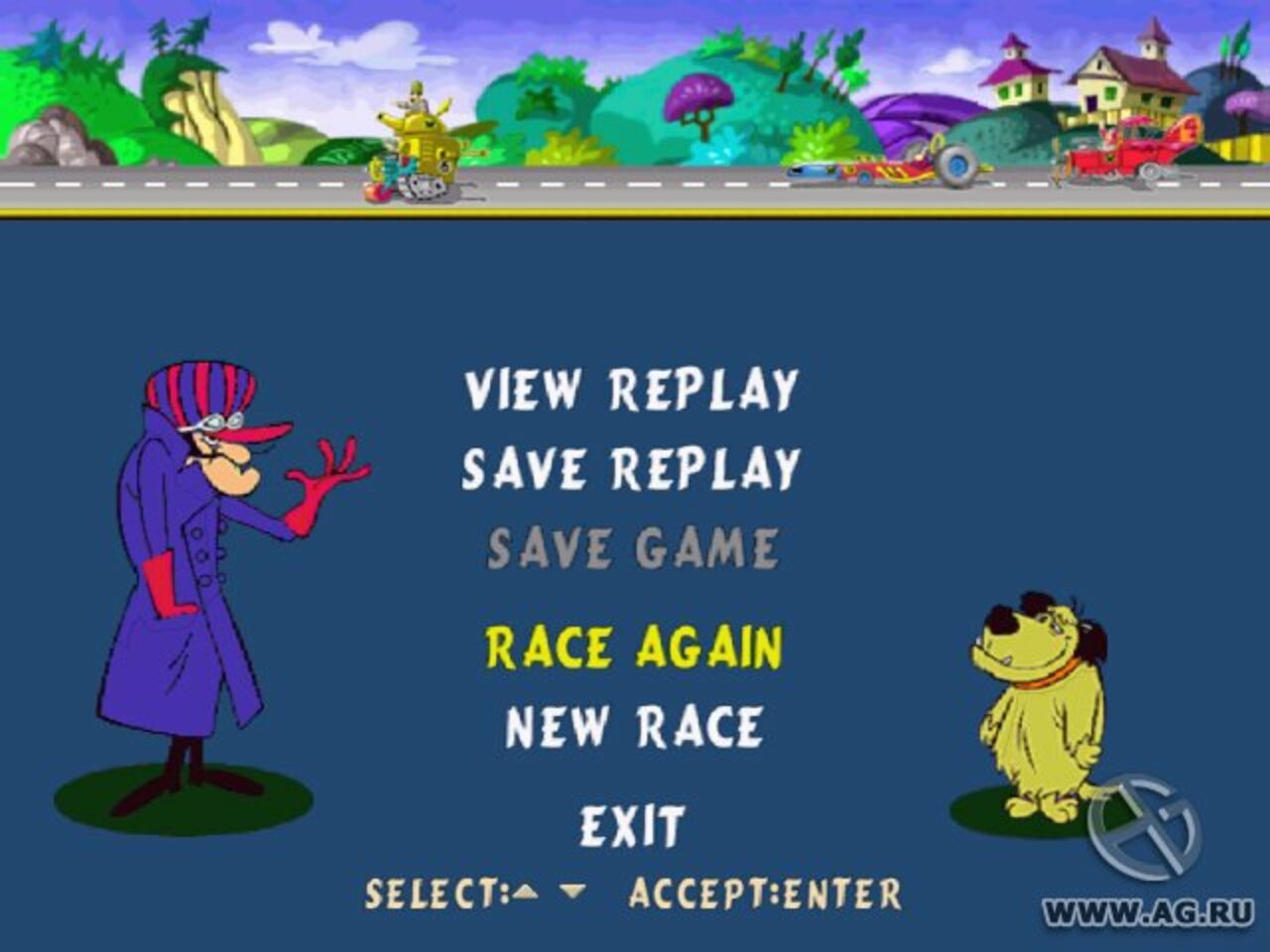 Wacky Races Starring Dastardly and Muttley PlayStation 2