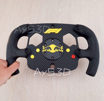 MOD F1 Fórmula 1 RED BULL para Volante Logitech G920 de Xbox y PC Amarillo