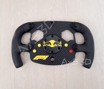 MOD F1 Fórmula 1 RED BULL para Volante Logitech G920 de Xbox y PC Amarillo