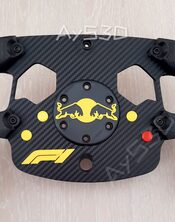 MOD F1 Fórmula 1 RED BULL para Volante Logitech G920 de Xbox y PC Amarillo