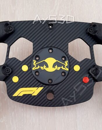 MOD F1 Fórmula 1 RED BULL para Volante Logitech G920 de Xbox y PC Amarillo