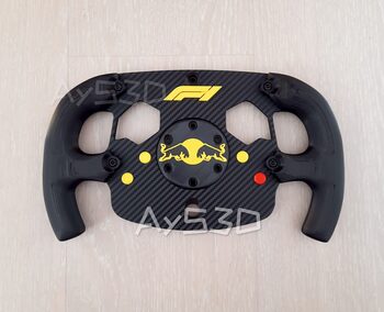 MOD F1 Fórmula 1 RED BULL para Volante Logitech G920 de Xbox y PC Amarillo