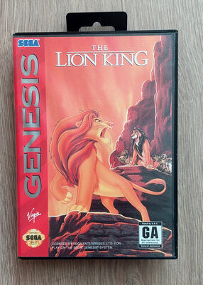 Disney's The Lion King SEGA Mega Drive