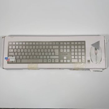 CHERRY DW 9100 Slim Wireless Keyboard and Mouse Set Combo Rechargeable