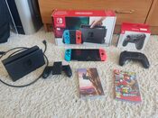 Nintendo switch 32GB 2 žaidimai 128GB sd pro cotroller