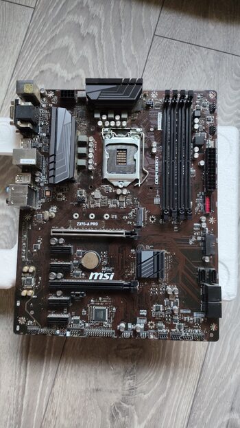 MSI Z370-A PRO Intel Z370 ATX DDR4 LGA1151 2 x PCI-E x16 Slots Motherboard