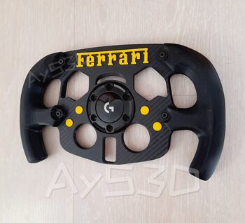 MOD F1 Formula 1 FERRARI para Volante Logitech G29 y G923 de Ps PlayStation y PC