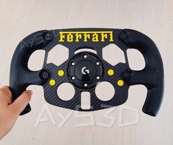 MOD F1 Formula 1 FERRARI para Volante Logitech G29 y G923 de Ps PlayStation y PC