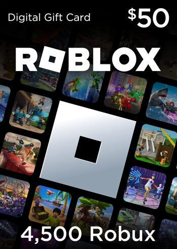 Roblox Card 50 USD Robux Key UNITED STATES