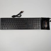 CHERRY DW 9100 Slim Wireless Keyboard and Mouse Set Combo Rechargeable