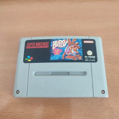 Bubsy in Claws Encounters of the Furred Kind SNES