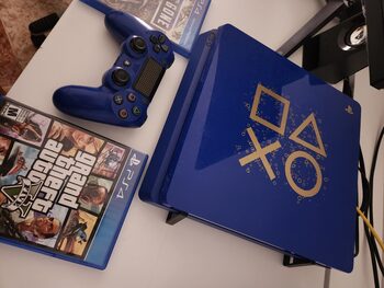 Playstation 4 Slim 1tb Edicion limitada Days of Play Blue