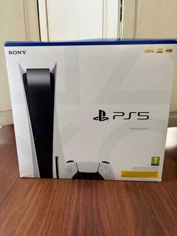 playstation 5 con lector+ mando especial azul for sale